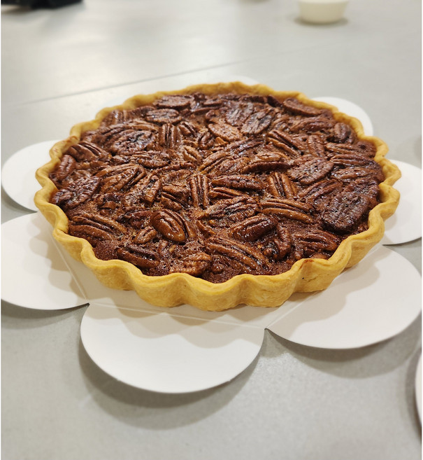 피칸파이 (대형)- 지름 21.5cm / 수제타르트/ 답례품/ 어린이 간식/ 선물/ 디저트, 아이스포장 선택안함, 1개, 600g