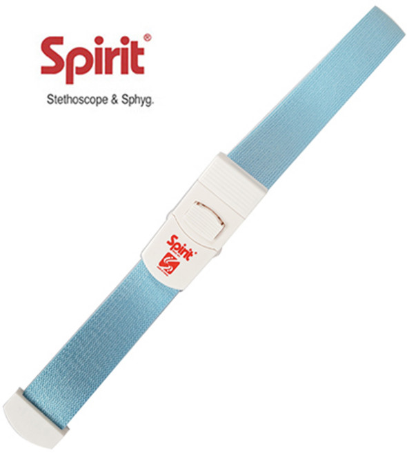 스피릿 지압형 밴드 P-351 지혈대 체혈밴드 토니켓, 1개