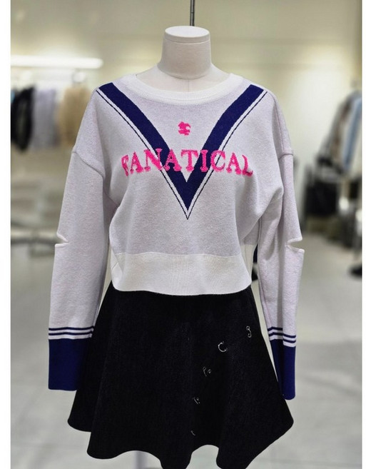 에고이스트 레터링자카드소매슬릿풀오버 ER1KL660 453660