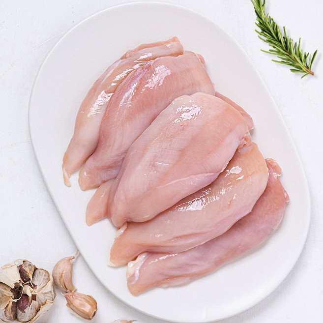 [모던푸드] 무염 국내산 냉동 생 닭가슴살, 1개, 1kg
