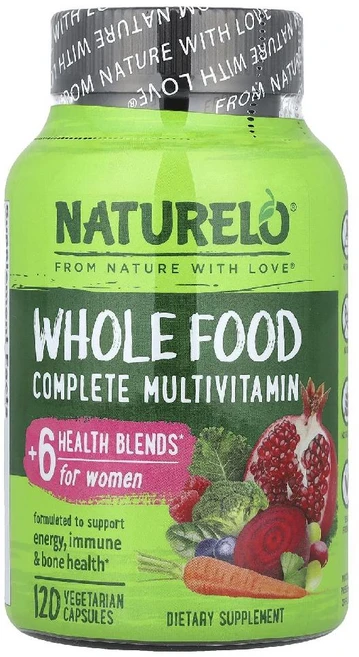 네츄렐로 컴플리트 종합비타민 여성용 베지 캡슐 120정, 1개 - 쿠팡