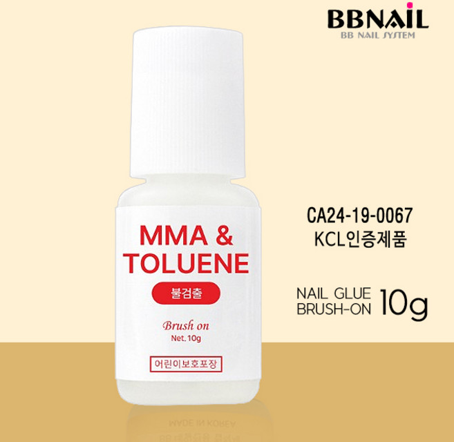 BB 네일글루 네일리무버 (선택), 네일글루10g, 1개