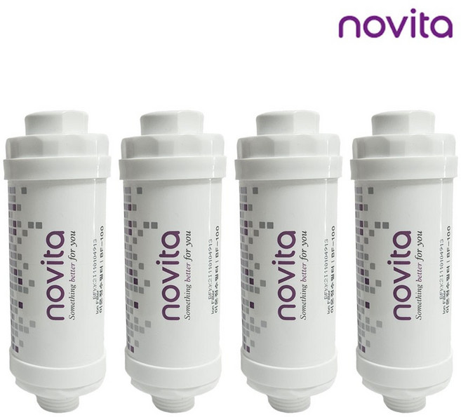 노비타 비데 이온정수 필터, 정품 필터, 4개