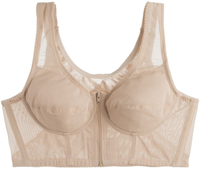 (국산) 등살 커버 앞지퍼 보정브라 노와이어 mbr1114