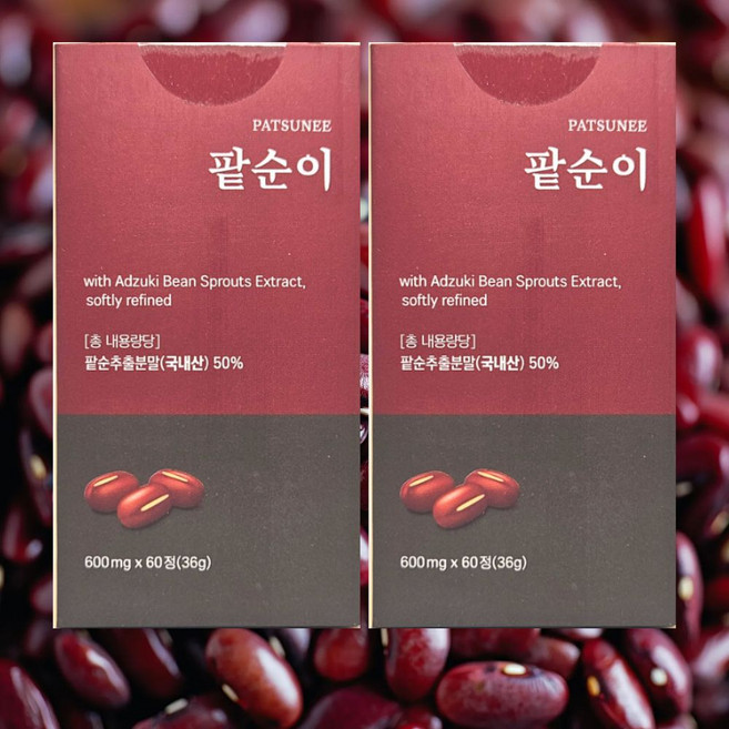 팥순이 내돈내산 팥순추출물 팥순 다이어트, 2개, 60정