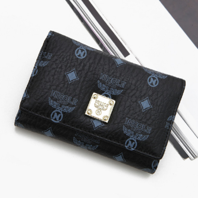 플레져박스 여성용 중지갑 누꼴패턴중지갑(LF043)