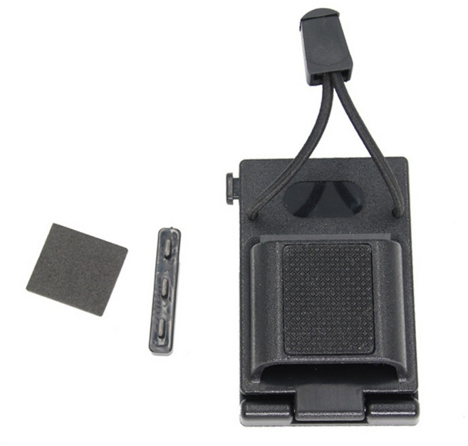 안전한 양방향 무전기 운반을 위한 무전기 리테이너 홀더 강화 그립 디자인, 기본, 1개