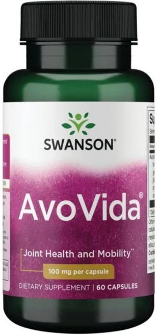스완슨 Swanson Avovida 100 Milligrams 60 Capsules, 1, 60정, 1개 - 쿠팡