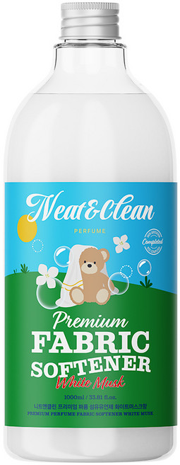 니트앤클린 프리미엄 퍼퓸 섬유유연제 화이트머스크, 1개, 1L