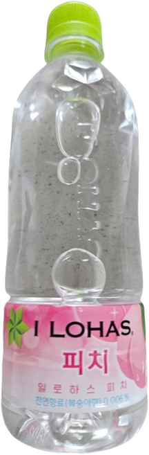 이로하스 피치 복숭아, 540ml, 7개