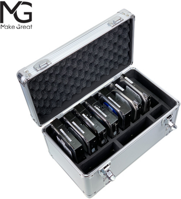 [MG(엠지) 무료배송] MG BX3510(실버) 3.5형 10단 하드보관함/HDD 보관함 / 하드수납 / 하드보관, MG BX3510