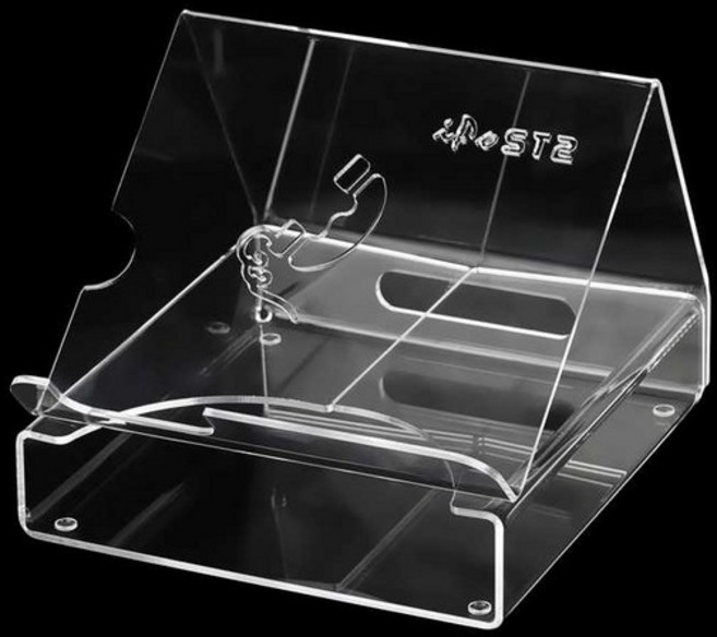 사무실전화거치대 선반 아크릴 사무실전화 받침대 전화기 유선, 상세페이지 참고