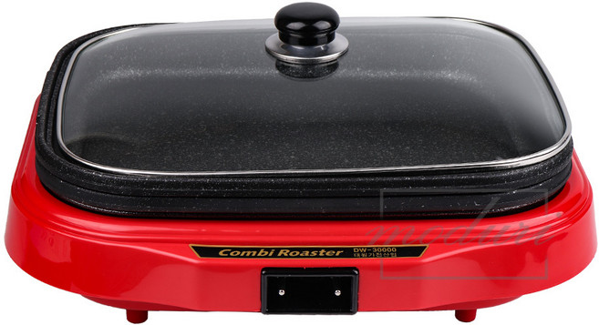 허니문 조리 로스트 DW-30000 멀티콤비 전기후라이 팬, ₪^^_ 허니문 멀티콤비 로스트VOS DW-30000, ♬, 1개, 42cm