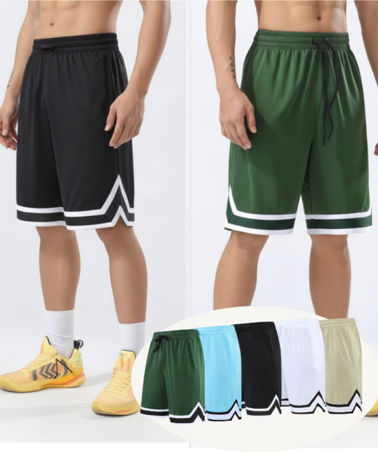 편한 스포츠 반바지 배색 헬스 농구 홈웨어 mma