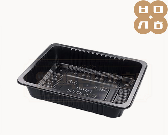 백만상회 EL 일회용 실링용기 70호 23185(흑색), 1개, 600개입