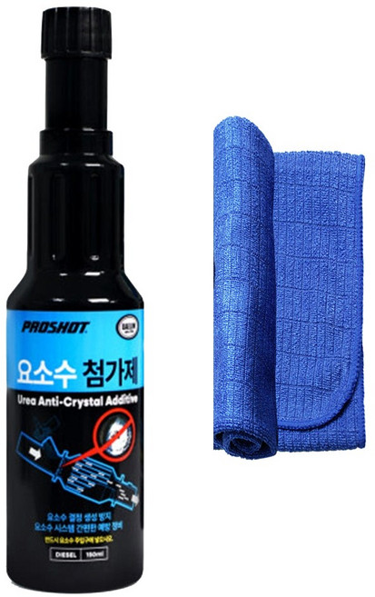 대림기업 프로샷 요소수 첨가제 150ml 1개+세차걸레 1개, 1개