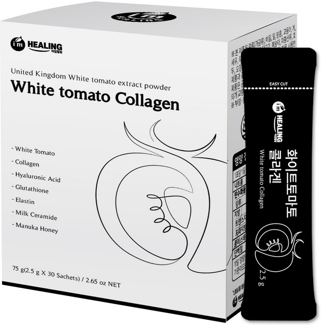 아임힐링 화이트토마토 콜라겐, 75g, 1개