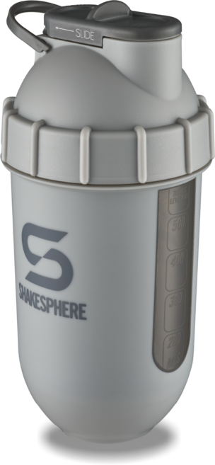 쉐이크스피어 오리지널 뷰 노볼 쉐이크통 쉐이커 프로틴쉐이커, 뷰 매트그레이, 700ml, 1개