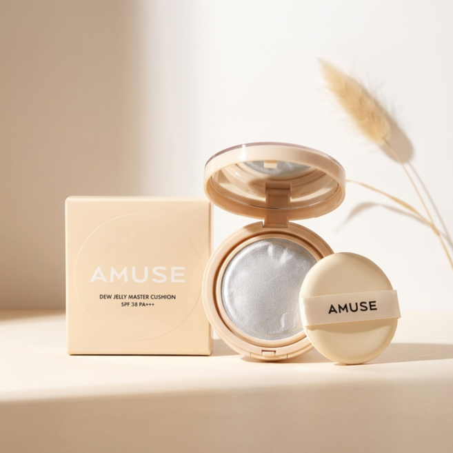 AMUSE 듀 젤리 마스터 쿠션 리필 15g, 1.5 내추럴, 1개