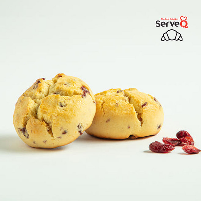 삼양사 크랜베리 스콘 N 100g 냉동생지 디저트 빵, 12개