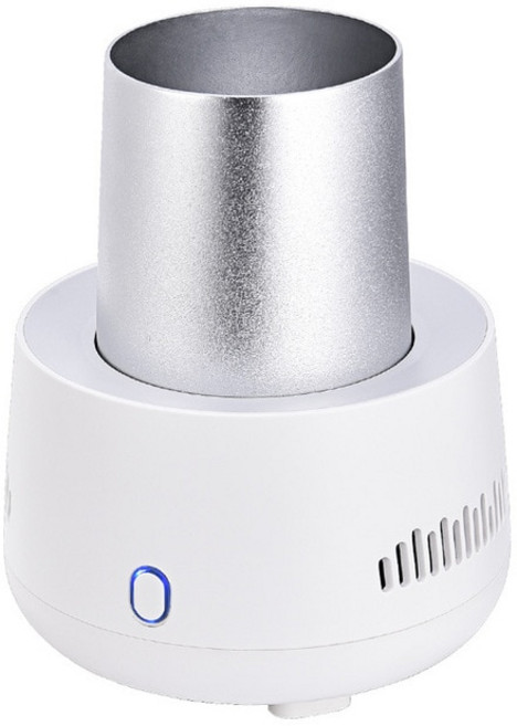 쇼케이스냉장고 USB 미니 음료 빠른 쿨러 컵 캔 물 소다 냉각 머그잔 아이스 카 홈 냉동, White, 1개