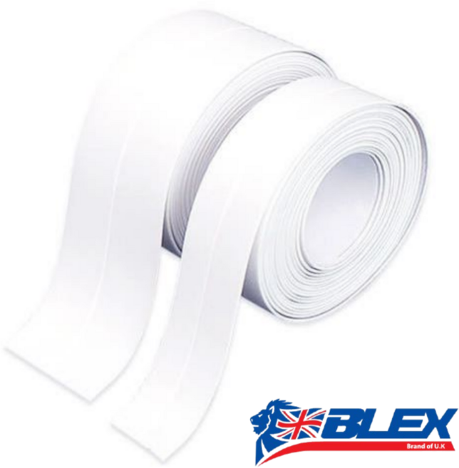 블렉스 오염차단 접히는 주방 방수 테이프 백색, 22mm x 3.2M, 6개