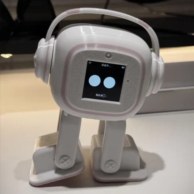 AI 버전 EMO 데스크탑 로봇 지능형 인터랙티브 채팅 댄싱 리스닝, 04 Basic Edition  White