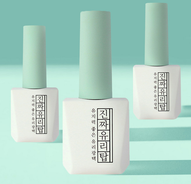 모스티브 진짜 유리탑 / 고광택 유리광택 젤네일 탑젤, 1개, 12ml, 단품