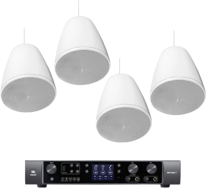 BOSE FS2P 팬던트 30평형 매장 스피커4EA 인티앰프1EA 세트 SET 음향패키지 카페 업소용 (스피커색상: 블랙 화이트 선택)