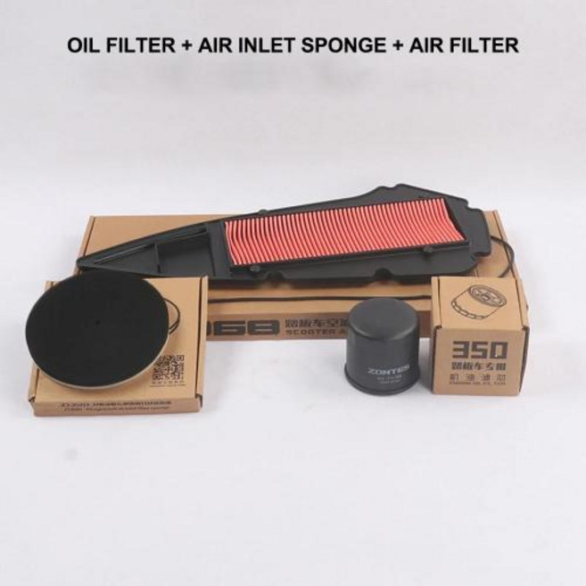 존테스호환 368E 부품 368D/M/G/K 에어 필터 오일 공기 흡입구 스폰지 그리드, A with B and C