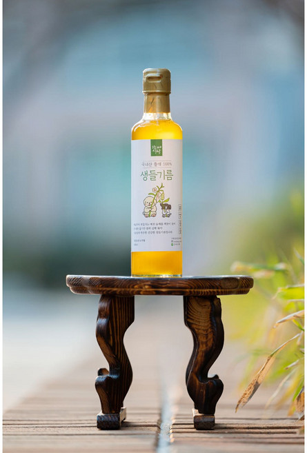 강이네식탁 국산 경상북도 예천 생들기름, 1개, 300ml