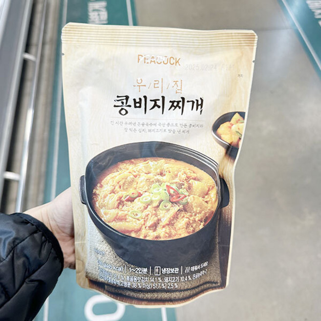 피코크 우리집 콩비지찌개 500g, 1개