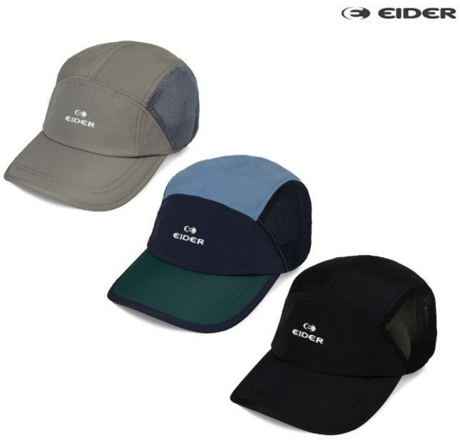 [백화점 정품] 아이더 남성 여름 (경량 흡습속건) 메쉬5패널캡 (DMM25C19), 60, 어반카키(4K)