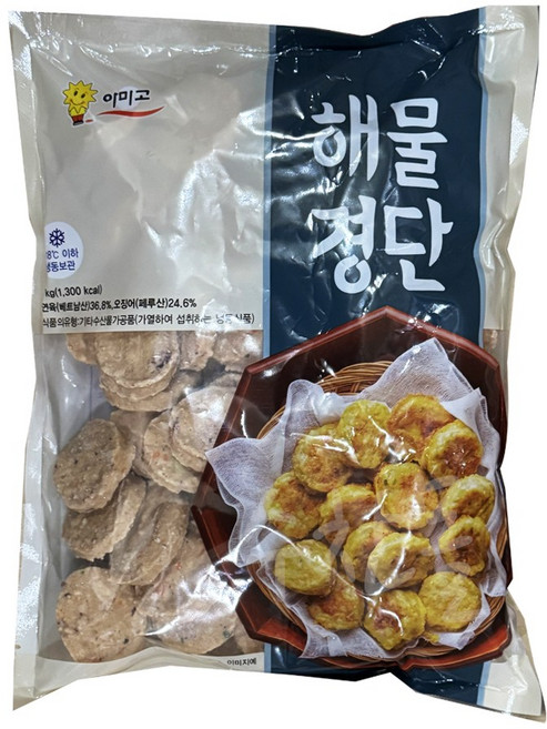 아미고 해물 동그랑떙 1kg, 2개