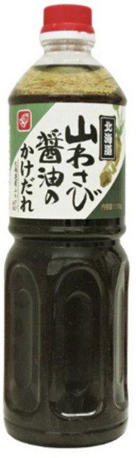 벨푸드 홋카이도 산 와사비 간장 소스, 1.1kg, 1개