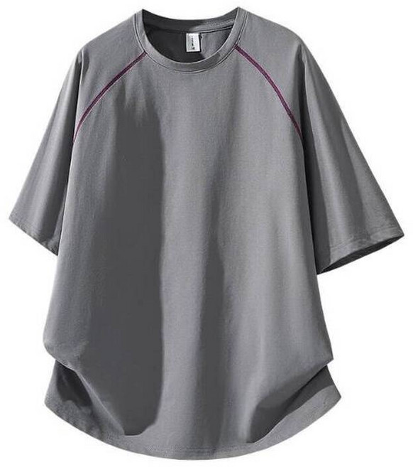 短版上衣女裝衣服大尺碼短袖瑜伽運動休閒圓領涼感T恤吸濕排汗顯瘦冰絲小香風五分袖寬版韓版防曬透氣上衣重磅厚磅t恤襯衫羽球衣