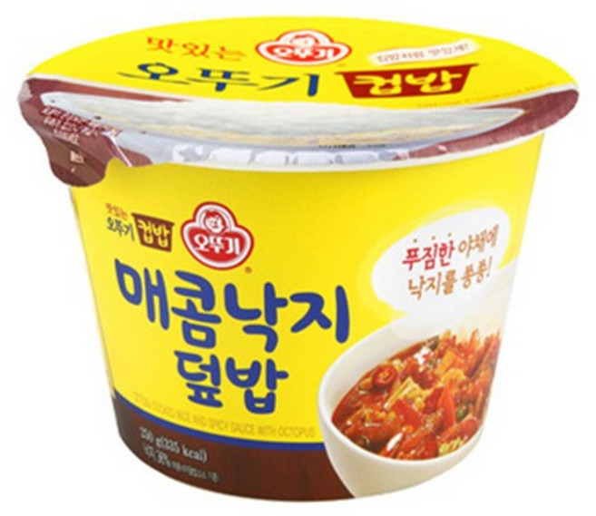 매콤낙지덮밥 250g 오뚜기, 상세페이지 참조, 상세페이지 참조