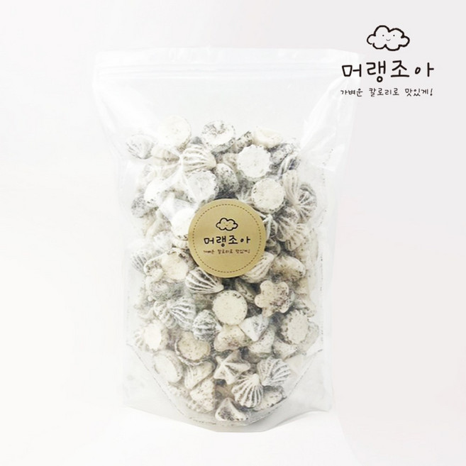 머랭조아 머랭쿠키 대용량 대형지퍼팩 200g, 3_오레오 (지퍼팩) 200g, 1개