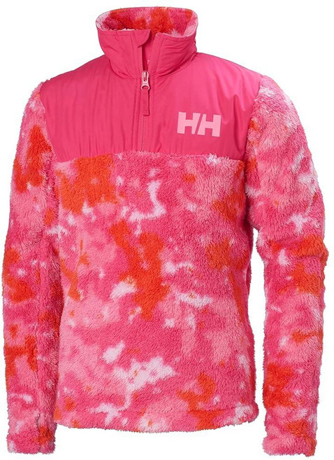 Helly Hansen Helly-Hansen 아동용 챔피언 1/2 지퍼 미드레이어 098 선셋 핑크 AOP 16 304493 6348490968