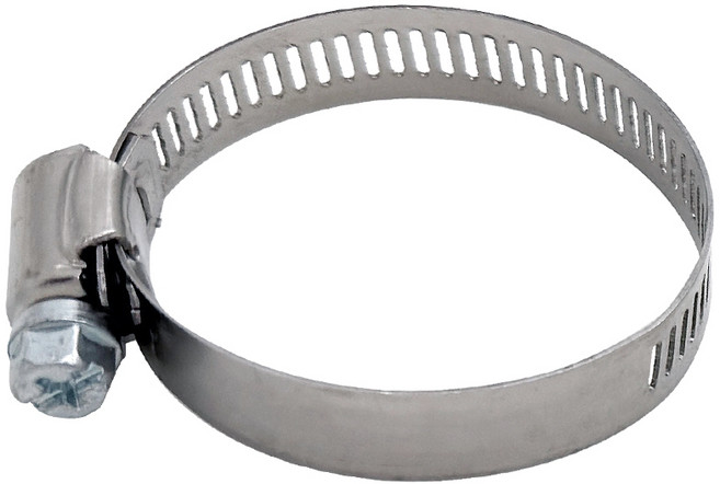 스텐 호스밴드 17인치 (17호) 400~430mm 환풍기 주름관 덕트 자바라 고정 반도 17" 클램프 크램프, 1개