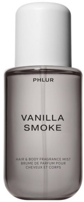 PHLUR 헤비 크림 바디 미스트 8 플로리드 온스 – 여성용 헤어 향수 구르망 바닐라 스프레이 마시멜로 코코넛 시트러스 향, 바닐라 스모크, 8 플 오즈 (1개 팩)
