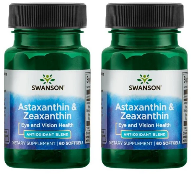 스완슨 아스타잔틴 & 제아잔틴 소프트젤, 2개, 60정 - 쿠팡
