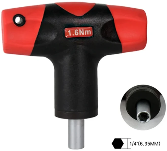 WISRETEC T형 고정 토크 렌치 여러 사양을 갖춘 전문 수동 도구, 07 1.6N.m