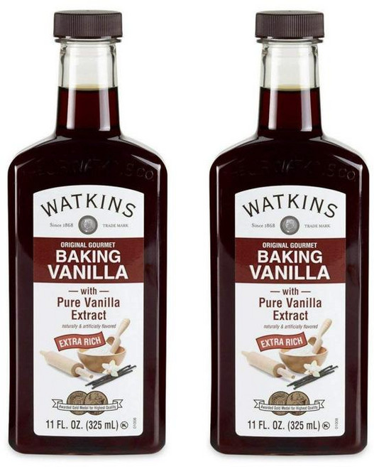 Watkins 와킨스 오리지널 베이킹 바닐라 퓨어 익스트랙트, 2개, 325ml