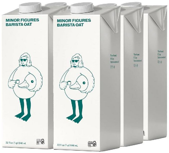 미국 마이너 피겨스 오트밀 우유 바리스타 비건 오트밀크 946ml X 6개