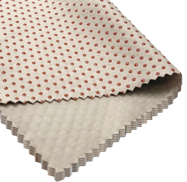 렌즈소녀 프리미엄 미끄럼방지 안경닦이, 렌즈소녀 프리미엄 논슬립 클리너 5장, 브라운(레드도트), 15x18cm, 5개