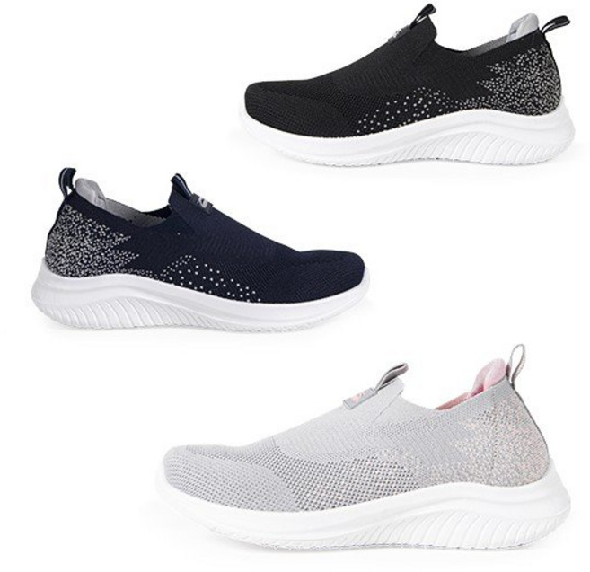 [슬레진저]남여공용 경량 워킹화 운동화 슬립온 로니 360