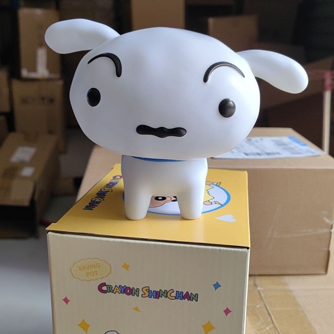 FATTYS 흰둥이 피규어12CM/14CM/30CM 짱구 피규어