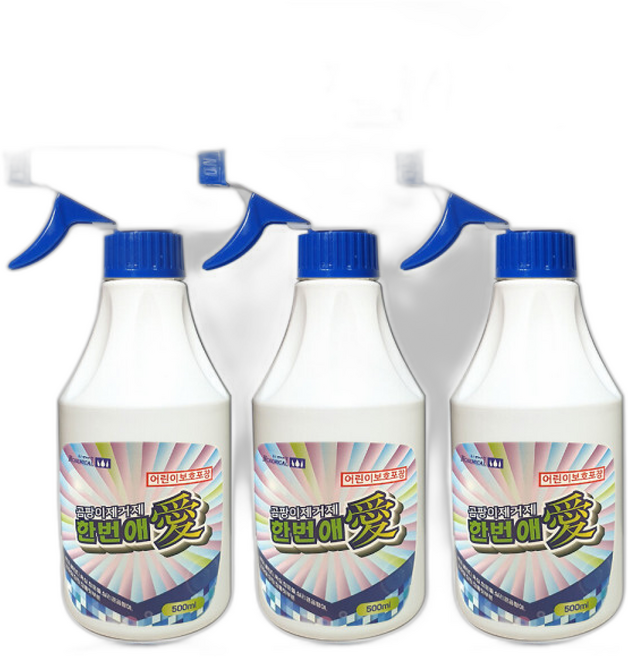 한번애 곰팡이제거/벽지/욕실/곰팡이제거제방지제, 1개, 500ml