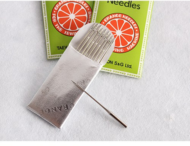 [오렌지 바늘] HAx1/미싱바늘/재봉틀바늘/가정용미싱바늘